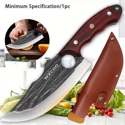 1/3PCS Stainless Steel Chef Knife Professional Kitchen Utility Knife
