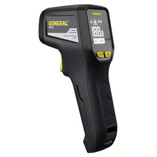 10:1 Infrared Thermometer with Multi-Spot Laser Targeting for HVAC, Electrical,