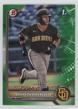 2022 Bowman Prospects Green Border 87/99 Brandon Valenzuela #BP-28 1g1q