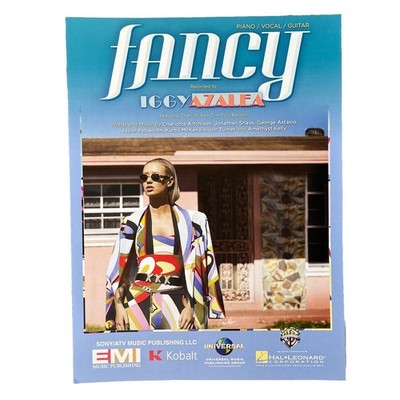 Fancy Sheet Music Piano Vocal Guitar Iggy Azalea New Hal Leonard
