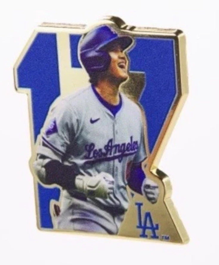 MLB Tokyo Series 2025 Shohei Ohtani Los Angeles Dodgers Pin Badge Set - Image 4 of 4