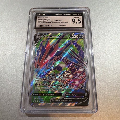 CGC 9.5 Pokémon TCG Eternatus V SWSH044 Black Star Promo Holo English 2020