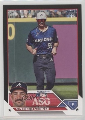 2023 Topps Update 2023 All-Star Game Black 172/299 Spencer Strider #ASG-45 3q5