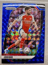 Jorginho Arsenal 2024-25 Panini Prizm Premier League #32 Blue Mosaic Prizm