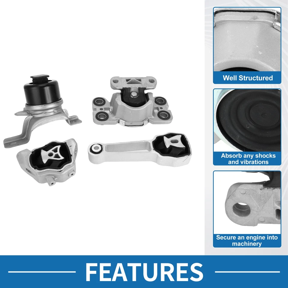 Engine Motor Mount Engine Mounting for Volvo XC60 2010-2016 for Volvo XC70 - Imagem 3 de 4