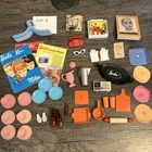 Vintage 1960s Barbie Accessory Lot 1 : Dream House & Kitchen, Tray, Shoes