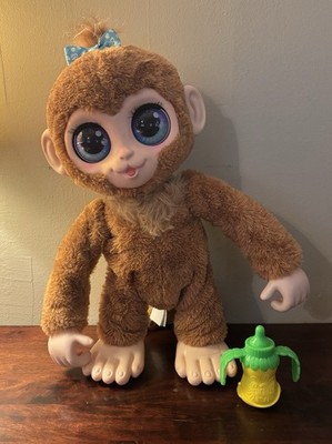 FurReal Monkey Interactive Plush Toy w/ Bottle Accessory, MPN 75751 (2009)