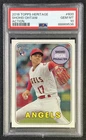 SHOHEI OHTANI PSA 10 2018 TOPPS HERITAGE #600 ROOKIE RC SP ACTION VAR 9536