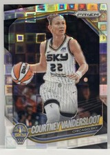 2025 Panini WNBA Prizm #124 Courtney Vandersloot Silver Pandora CHICAGO SKY
