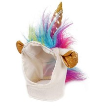Wejjue Unicorn Hat Pet Cosplay Cap Cat Costume Accessories Medium, Multicolor