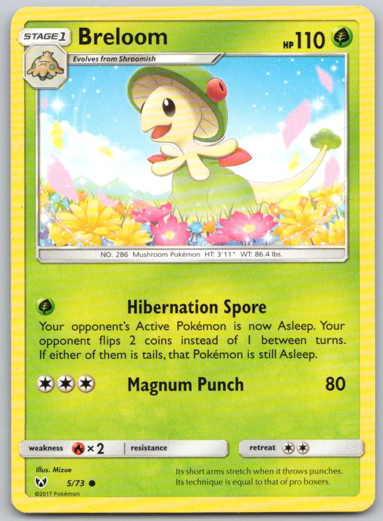 Breloom 5/73 Shining Legends SLG LP