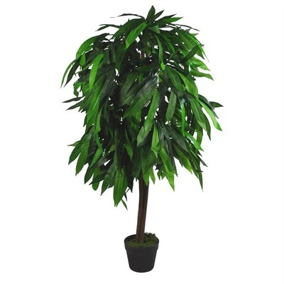 Große künstliche Bäume und Pflanzen 120 cm 140 cm 4 Fuß + UK COMPANY