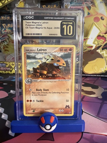Team Magma's Lairon graded CGC 10 for sale on eBay