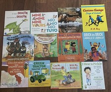 Bilingual Lot of 12 Books Spanish/English Picture Books
