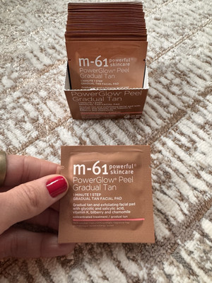 M-61 PowerGlow Peel Gradual Tan - 24 Treatments