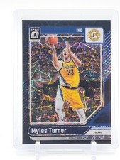 MYLES TURNER 2024-25 DONRUSS OPTIC BLACK VELOCITY PRIZM #111 PACERS /39 Q3178