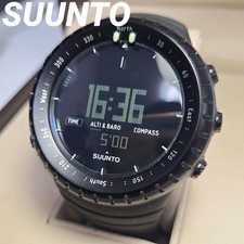Orologio digitale SUUNTO CORE segnatempo esterno robusto nero pronto all'uso