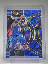 KYRIE IRVING 2023-24 SELECT PREMIER LEVEL BLUE CRACKED ICE PRIZM #180 Q7084