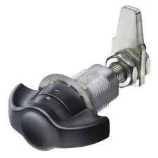 GRAINGER APPROVED 4RRC2 Compression Latch,Nonlock,Bl Powder Coat 4RRC2