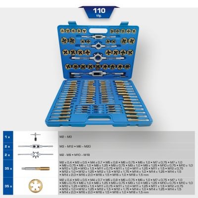 KS TOOLS BT101985 Thread Cutter Set