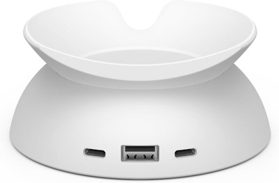 Made for Amazon Stand with USB-C and USB-A Charging Ports for Echo Spot (2024 Re