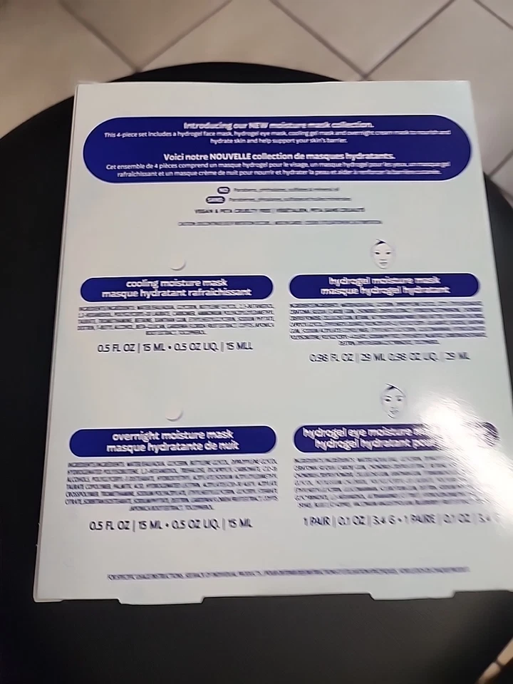 Freeman 4 Piezas Mascarilla Hidratante Mascarillas Faciales Hidratantes y Mascarilla Bajo los Ojos... Foto 3 de 4