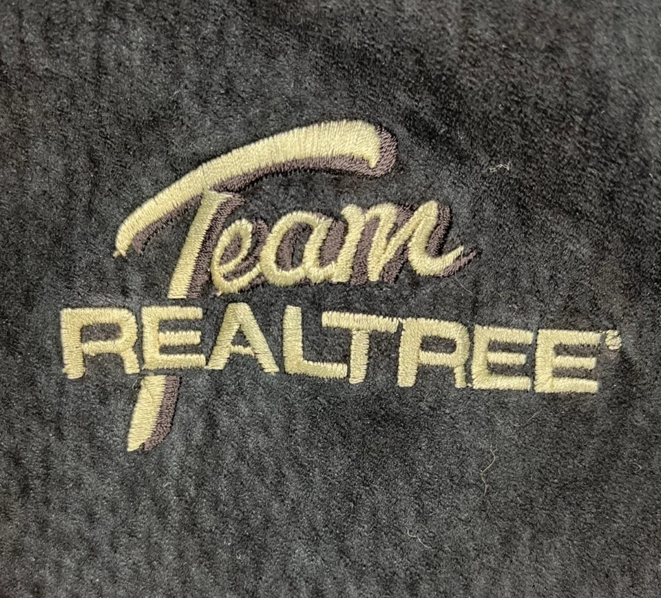 Chaqueta Bomber De Colección Spartan Team Realtree Para Hombre Talla 2XL Cuero Negro/Camuflaje Cremallera Completa Foto 4 de 4