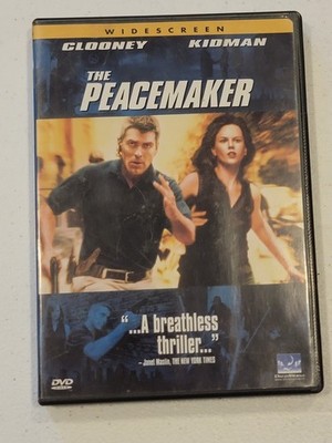 The Peacemaker DVD (1997) George Clooney, Nicole Kidman   Action Thriller