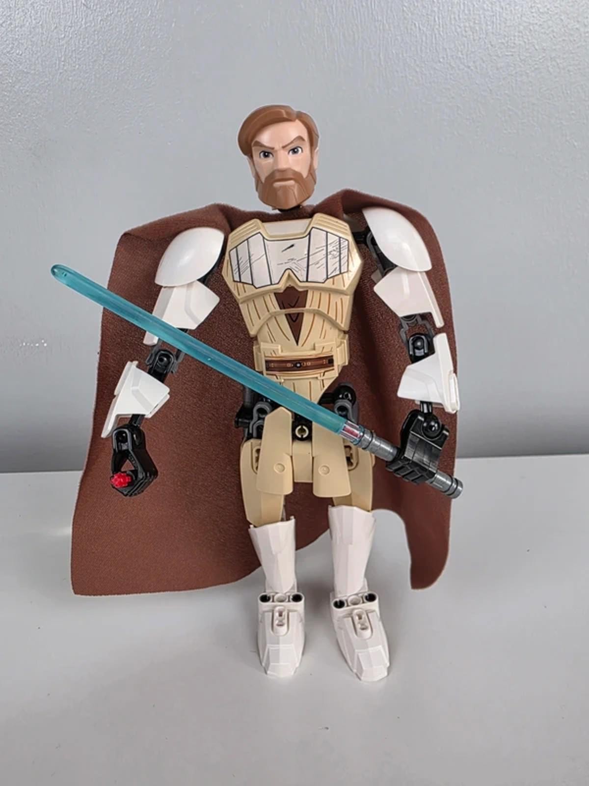 LEGO Star Wars Obi-Wan Kenobi Buildable Figure 75109 Posable w Lightsaber image 5
