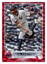 #US145 Miguel Castro #/199 2022 Topps Update Red Foil