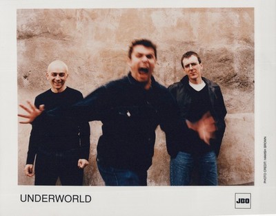 Underworld Photo Original Coloured JBO Press Promotion Circa Late 1990's
