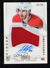 2013 Panini National Treasures Rookie 60/99 Jarred Tinordi #165 Patch Auto 03hd