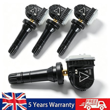 FOR VAUXHALL CORSA E MOKKA 4 x TPMS TYRE PRESSURE MONITORING SYSTEM SENSOR