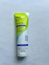 DevaCurl No-Poo Blue Anti-Brass Zero Lather Curl Cleanser for Hair 1.5 fl oz