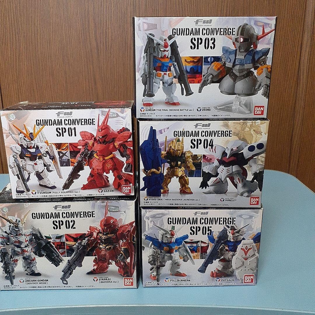 GUNDAM Converge SP 01 02 03 04 05 v Sazabi Unicorn Shinanju