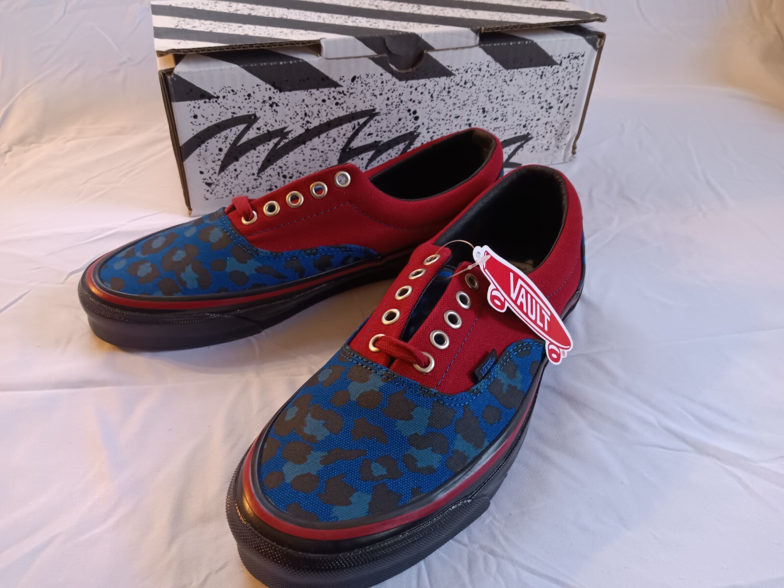 Vans Vault Era OG LX Rio Red Stray Rats Sneakers Men Size 9 VN0A4BVAK05-image