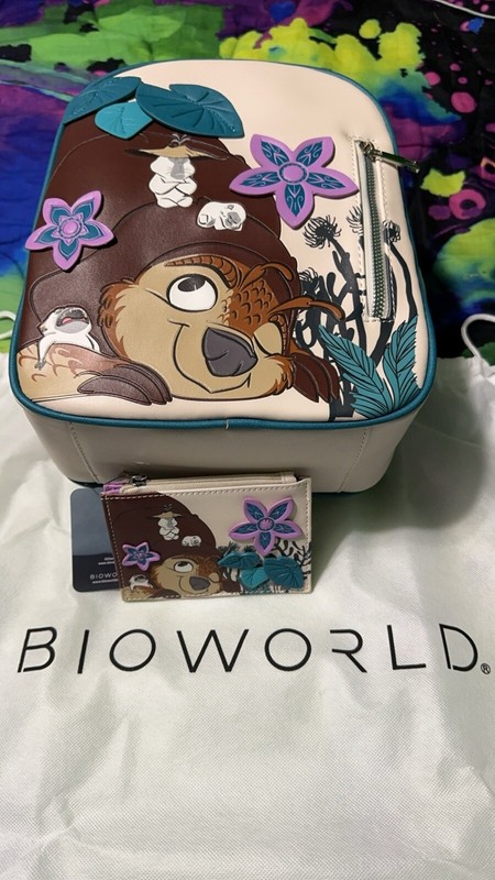 Raya Tuk Tuk Bioworld BoxLunch Mini Backpack & Wallet Set