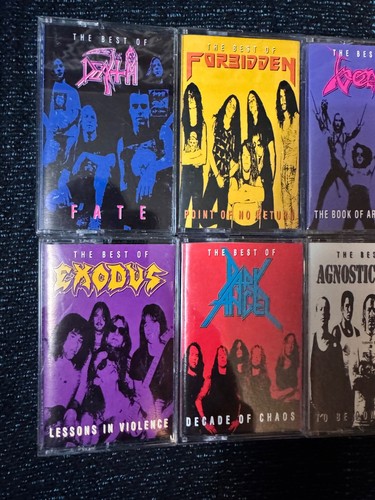 Relativity The Best Of Death Thrash Hardcore Punk Metal Cassette Tape Collection - Picture 3 of 20