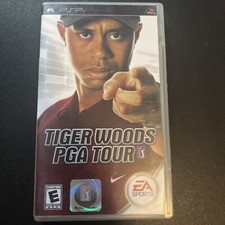 Tiger Woods PGA Tour (Sony PSP, 2005) Complete In Box CIB Video Game Golf Game