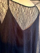 Rene Lezard  Damen Kleid Spitze Gr. 44 schwarz neu !