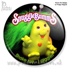 SNUGGLEBUMMS ~ Retro Spielzeug [45 mm ABZEICHEN/MAGNET]
