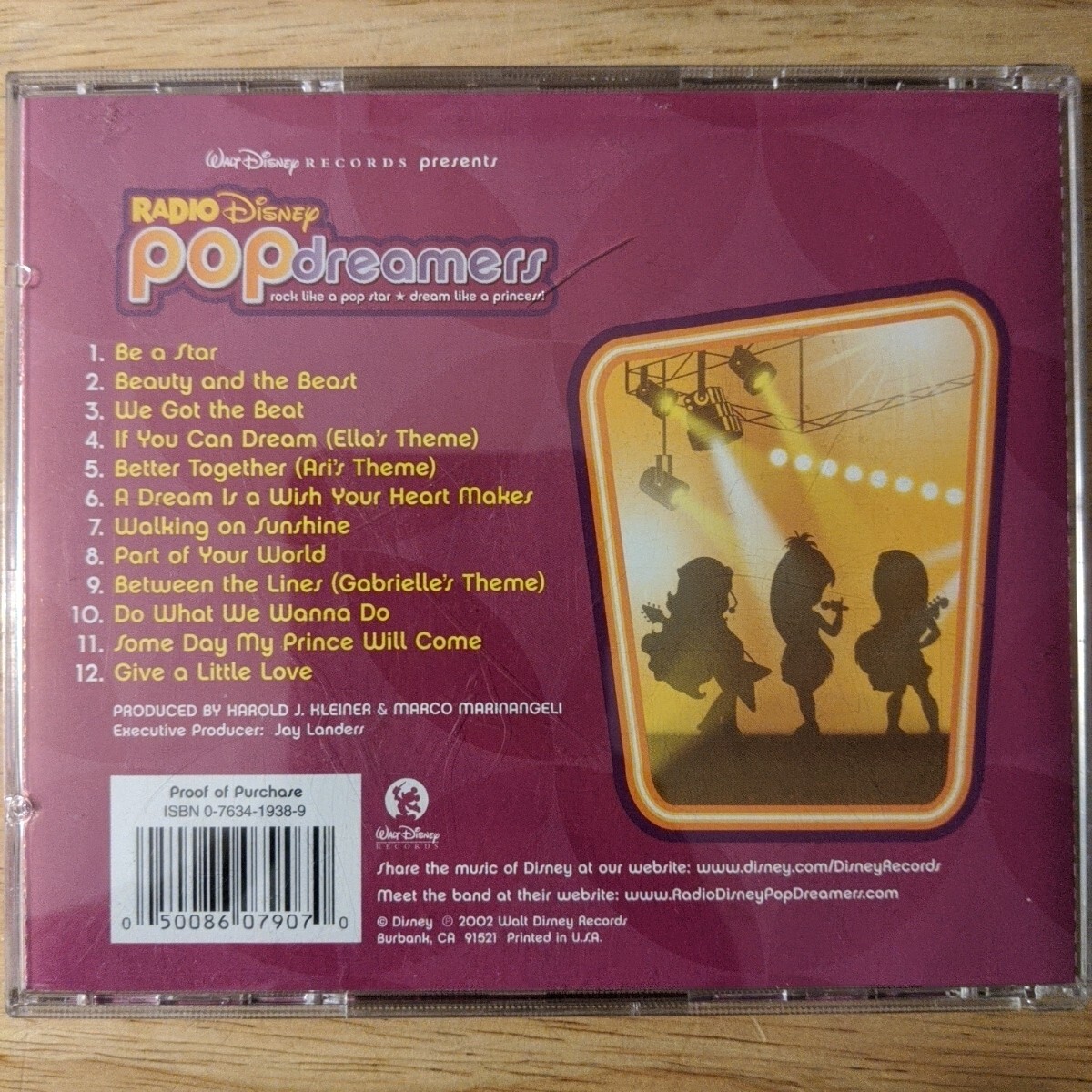 ディズニーCD【10枚】 RF0502-13 music of dreamers 定番のディズニー音楽を押さえられる10枚組CD！『Disney MUSIC