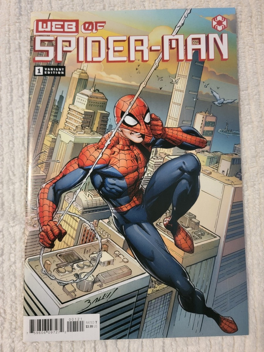 Web of Spider-Man #1 1:100 Bagley Variant Marvel 2021 (1) | eBay