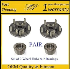 Front Wheel Hub & Bearing Kit For 2012-2016 HYUNDAI AZERA (PAIR)