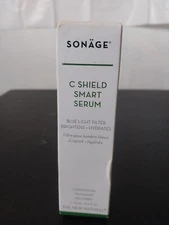 Sonage C Shield Smart Serum Blue Light Filter 0.5 oz New In Box