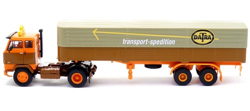 Brekina - Volvo F 89 Koffer Pritsche Plane Sattelzug - LKW 1:87 H0 - Bild 10 von 27