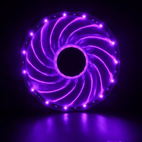 Vetroo 15LED Computer PC Fans Airflow Performance Case Fan Cooling Kits 3 / 4Pin - Picture 10 of 11