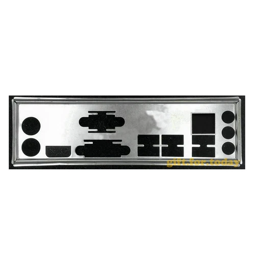 For Asus H81M-PLUS Shield I/O IO Rear Baffle Backplate Motherboard