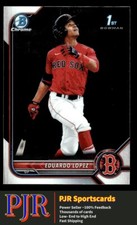 2022 Bowman #BCP-134 Eduardo Lopez  Chrome Prospects Boston Red Sox