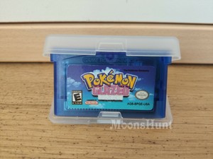 Pokemon Glazed Usa Gameboy Advance Gba Video Game Cartridge Ebay